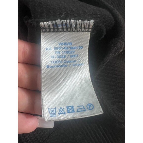 Boden Trinity Jersey Sheath Dress Womens Size 6L Black Midi Workwear Business - Picture 5 of 8